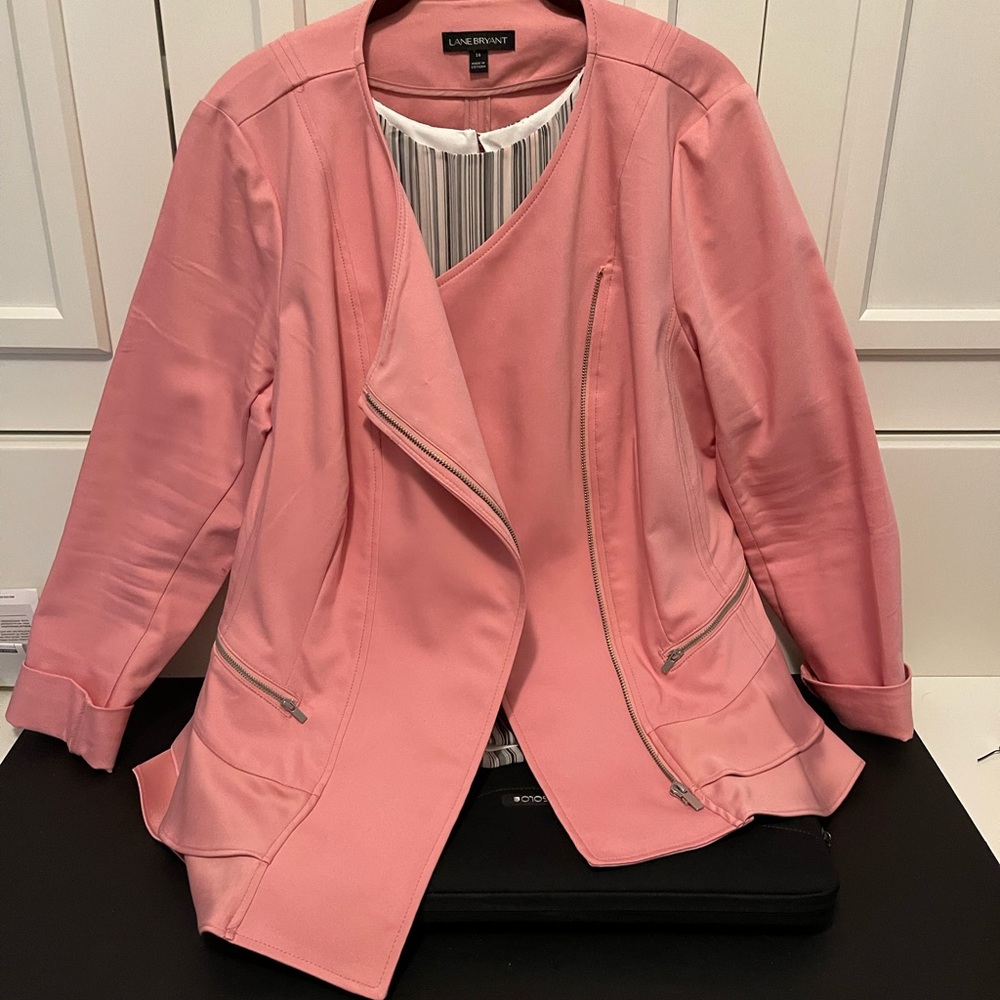 Lane Bryant Blazer and Calvin Klein Camisole